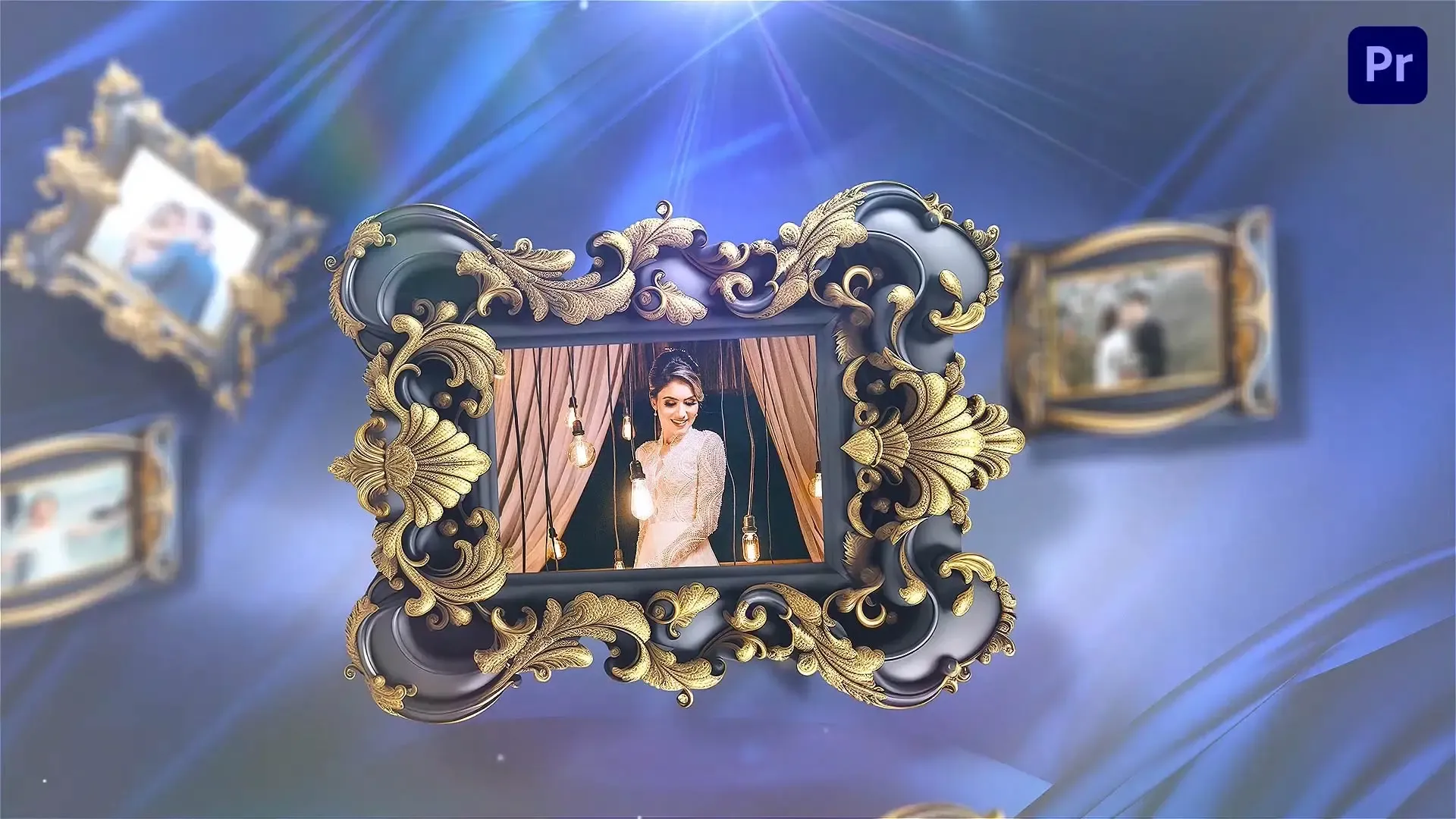 Wedding Frame Album 3D Video Display